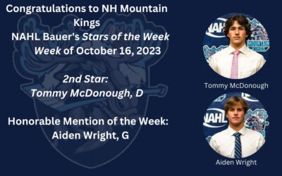 NAHL STARS OF THE WEEK 10-16-23