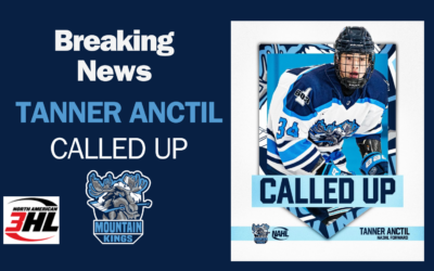 TANNER ANCTIL CALLED UP